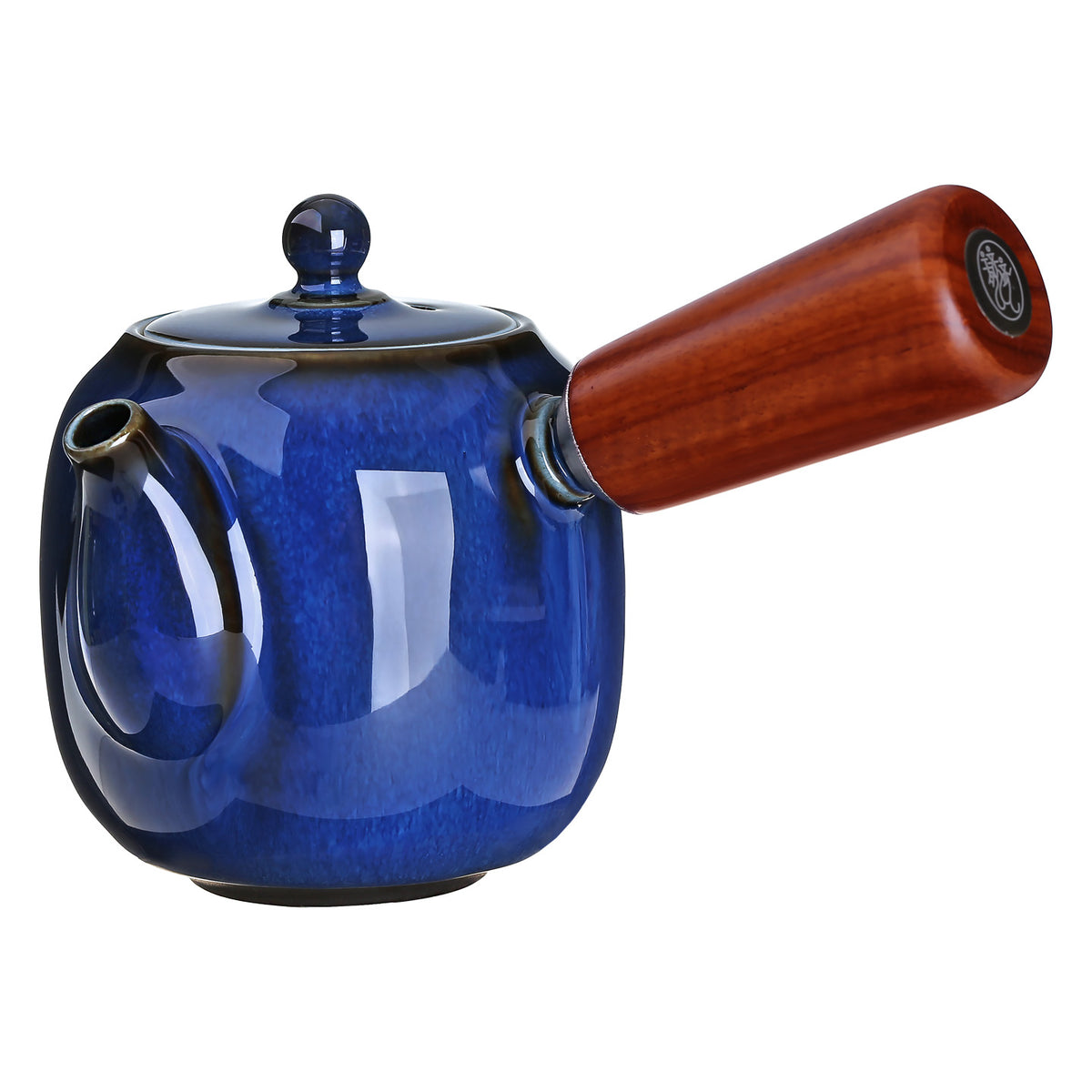 Chinese Ceramic Teapot - Hare's Fur Glaze Teapot (Blue) – EILONG®