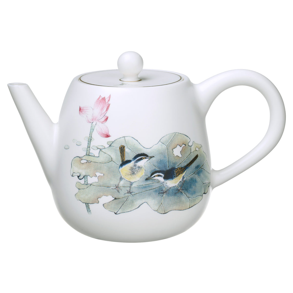 White Ceramic Teapot - Chinese Cloud Teapot – EILONG®