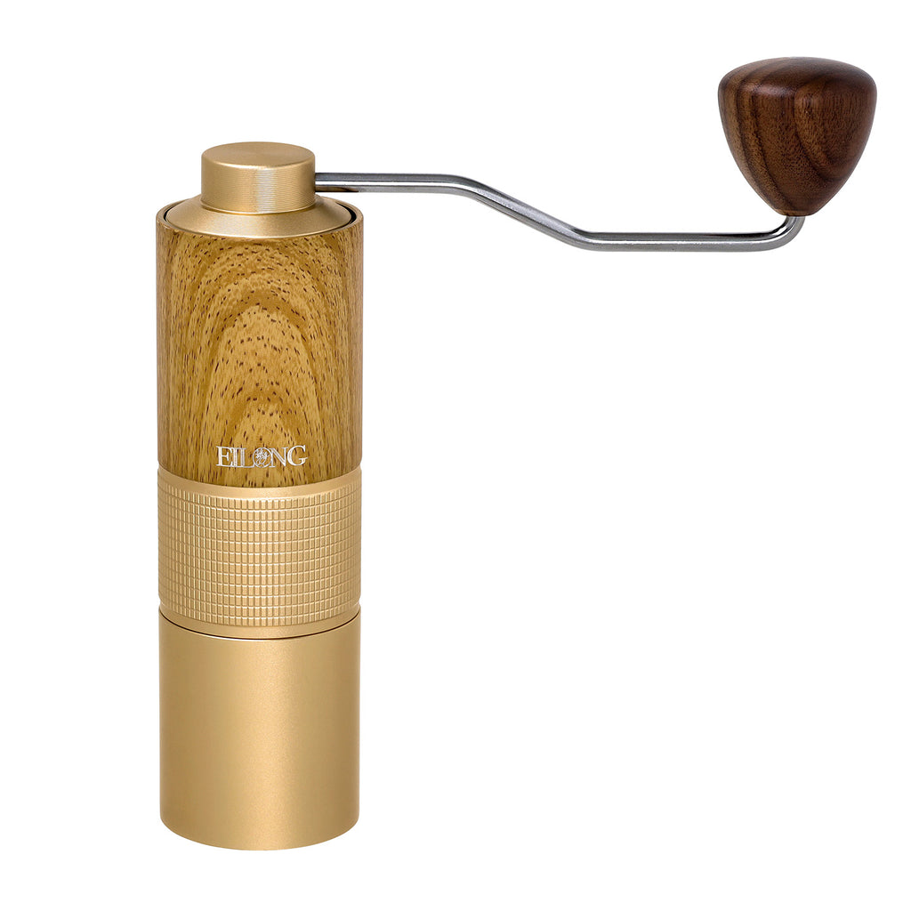 Manual Coffee Grinder-Hand Crank Coffee Grinder gold