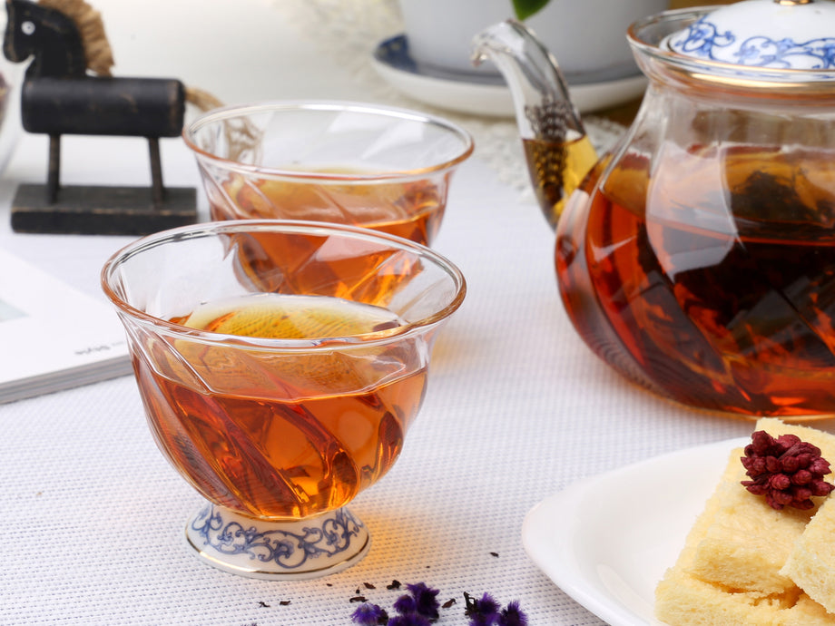 Glass Cup Set - Fusion Asia Tea Cup and Saucer – EILONG®