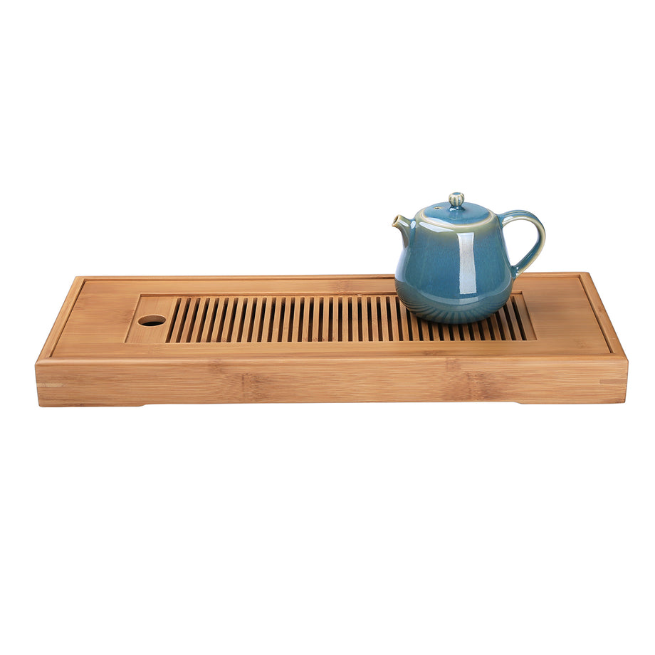 中国風の茶トレー - 竹製ティートレイ (長方形) | EILONG – EILONG®