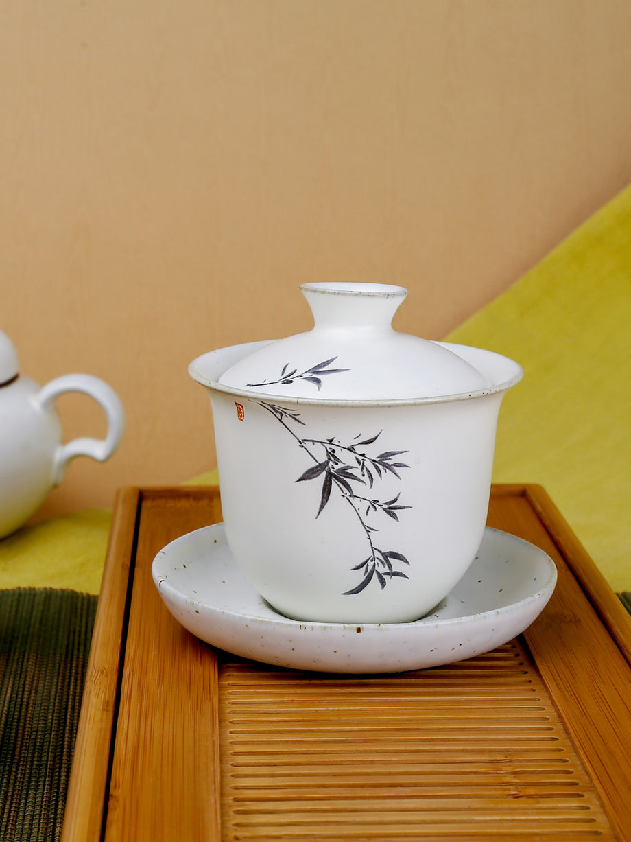 Chinese Tea Cup for Gongfu Tea - Art Yellow Glaze Cup – EILONG®