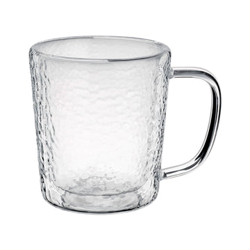 Transparent Glass Double Layer Heat Resistant Coffee Cup Mug Milk Cup 200ml