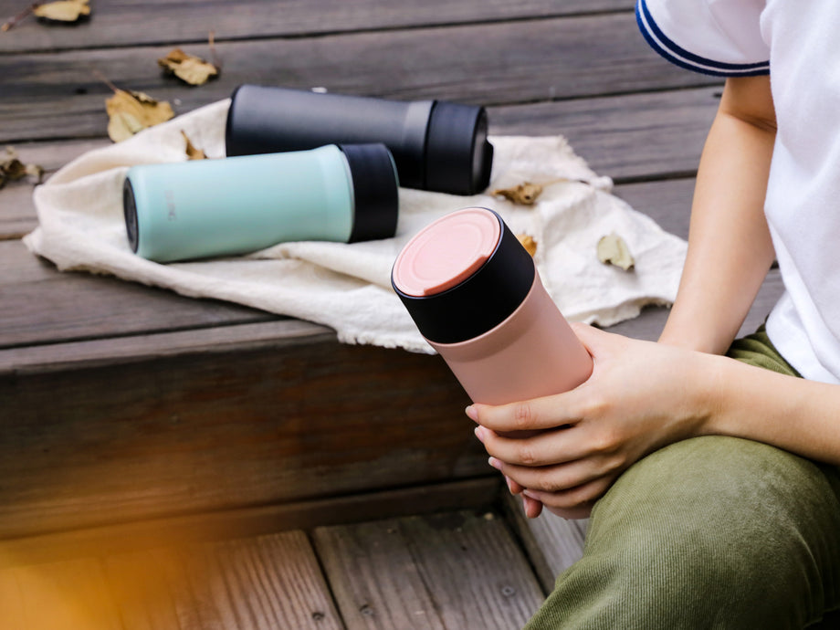 Vacuum Insulated Bottle - Enamel Thermos Bottle 400ml – EILONG®